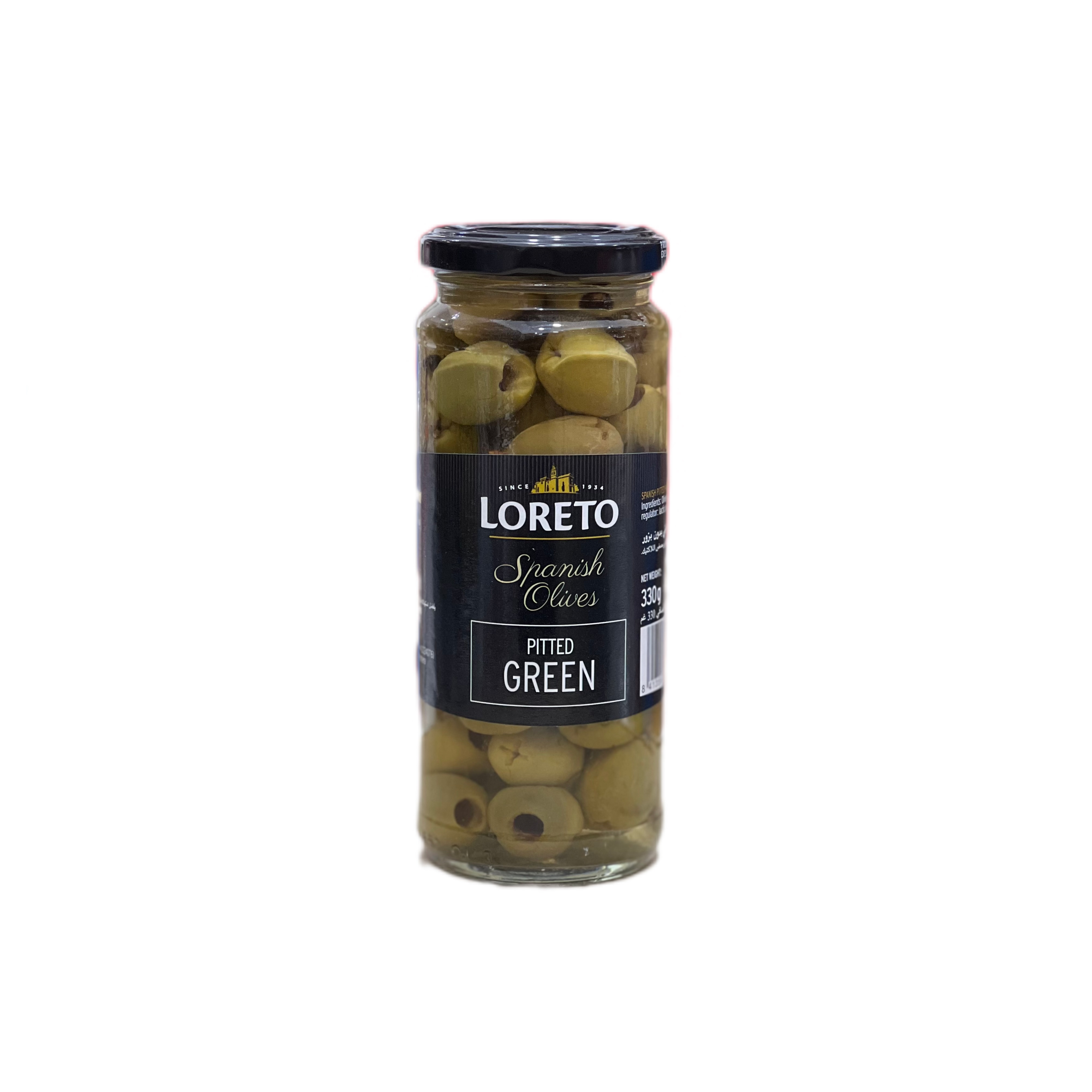زیتون سبز بدون هسته اسپانیایی لورتو Loreto
