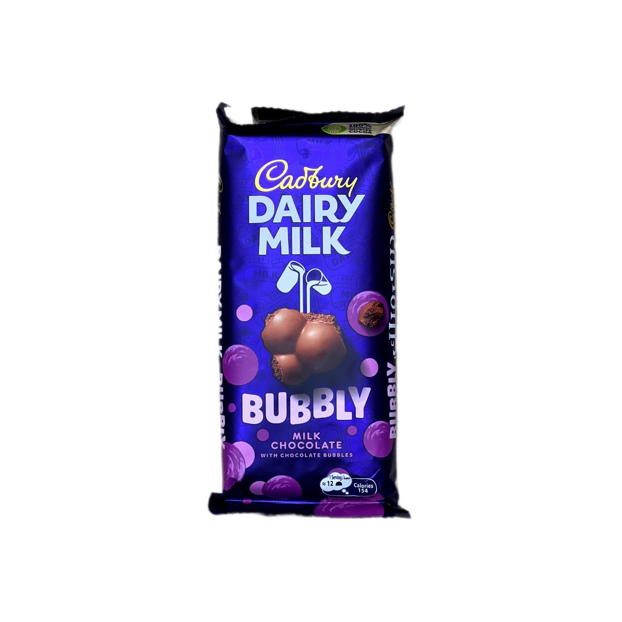 شکلات کدبری دایری میلک bubbly