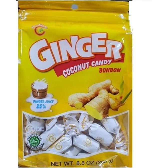 تافی زنجبیلی جینجر250گرم 